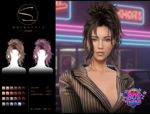 (80's Things) S-CLUB_091225_Retro updo hairstyles
