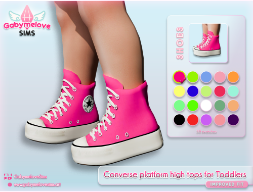 Converse Platform High Tops (Toddler) — Mesh & Fit Update