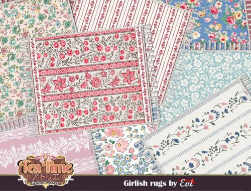 Girlish rugs