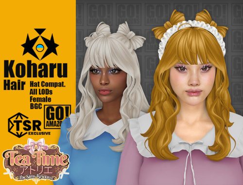 Koharu Hair (Tea Time Atelier)