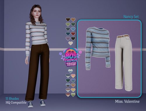 Nancy Wheeler set