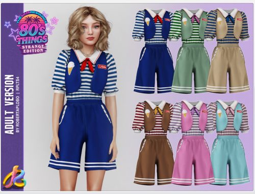 Robin Outfit 332 _ 80'S THINGS - Adult