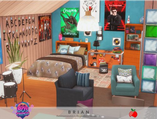 80s THINGS - Brian bedroom