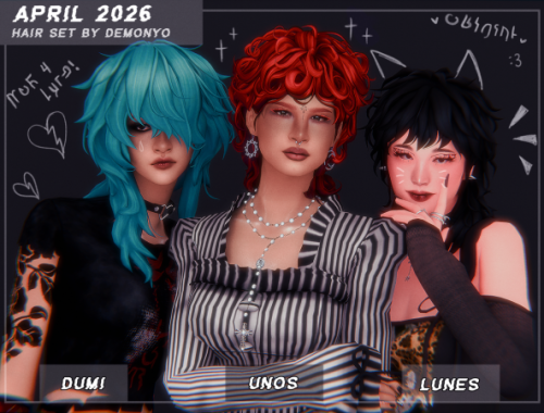 April 2026 Hair Set By Demonyo