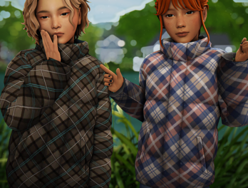Xiuminuwu Storm Puffer Jacket - Child Conversion By Breezysimsie