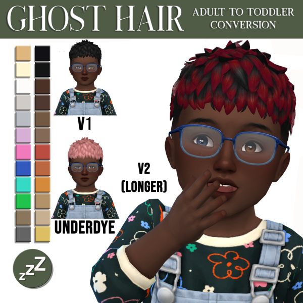 Ah00b Hair Conversions By Sleepyz Sims