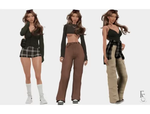 Audra Dean Lookbook By Farfallasims