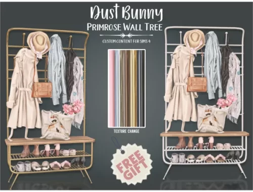 Dust Bunny Primrose Wall Tree (Gift)