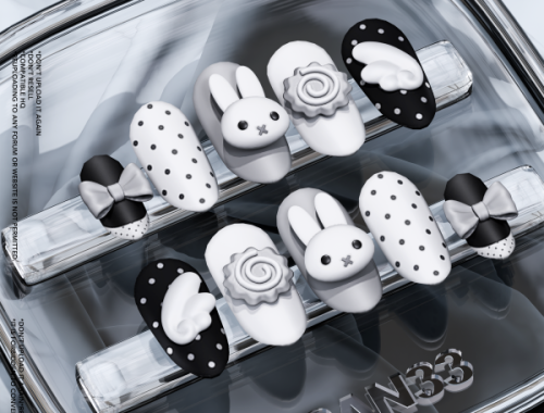 【333】Miffy-Nail