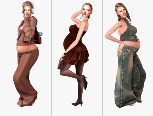 Stylish Bump - The Sims 4 Lookbook By Smetashkina25