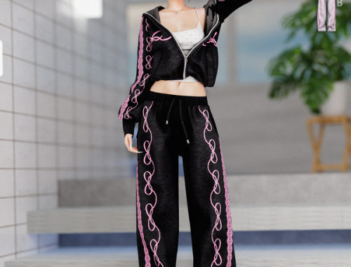 [sunberry]#26.16_sweatsuit Outfit