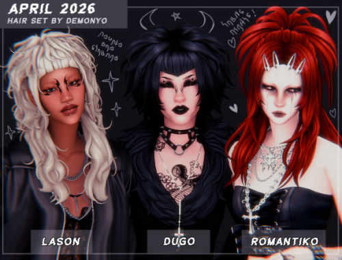 April 2026 Hair Set By Demonyo