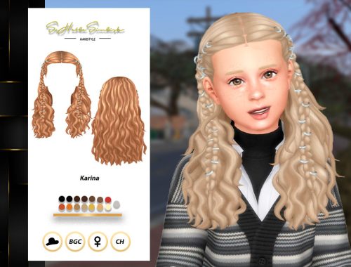 Karina Hairstyle for Children