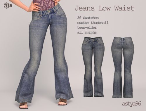Low Waist Jeans