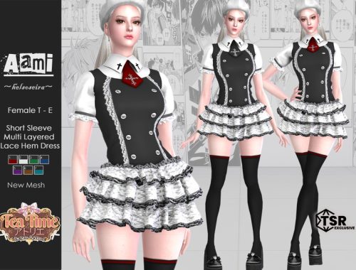 TEA TIME - AAMI - Short Dress