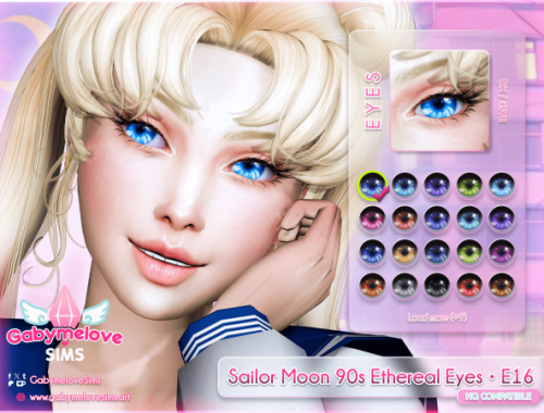 Sailor Moon 90S Ethereal Eyes • E16, Contact Lenses