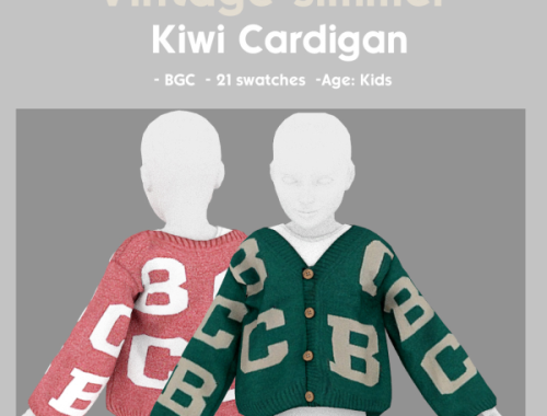 Kiwi Cardigan By Vintage-simmer