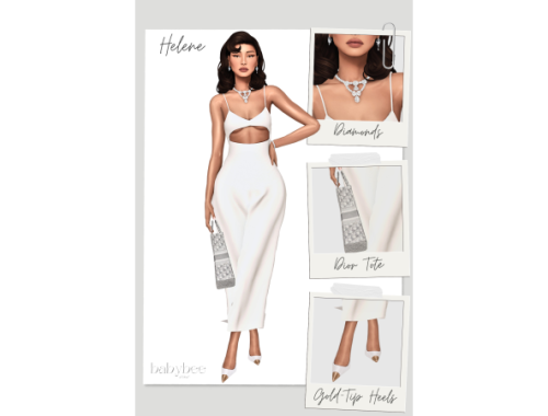 Helene Thurmond | Elegant Lookbooks By Babybeesims