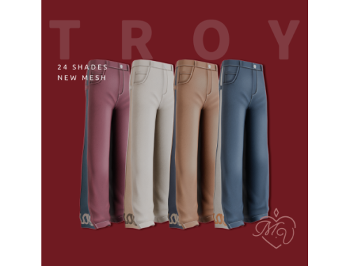Troy Pants By Miss.valentine
