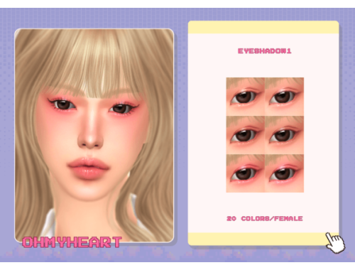 Ohmyheart Eyeshadow 1