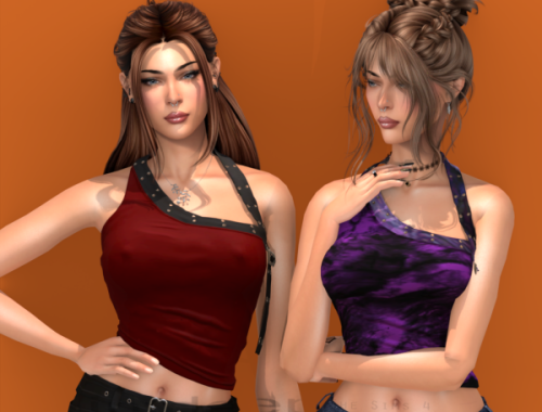 Clintdeep Ts4 Cc Allycia Halter Top
