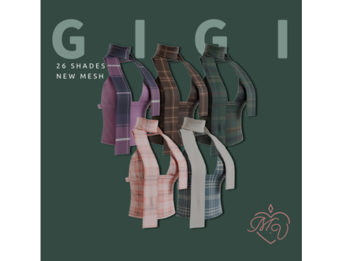 Gigi Top By Miss.valentine