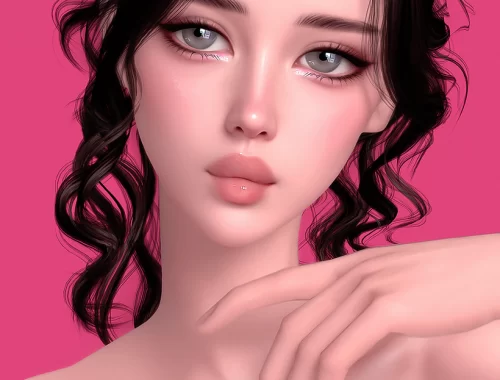 Female Genetics & Cosmetics Set