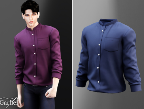 Adult - Minimal Button Shirt With Clean Modern Smart Casual Look