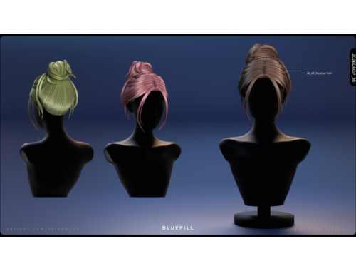 (bluepill) 2026drop_36_af Roselyn Hair