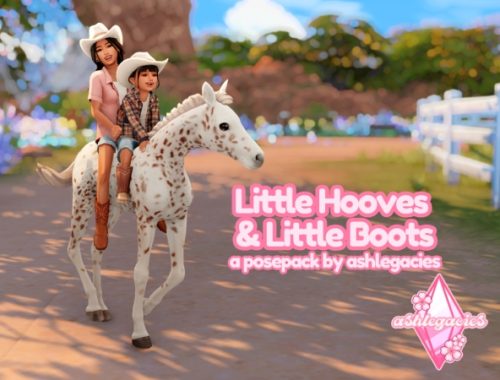 Little Hooves & Little Boots Posepack