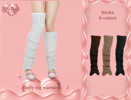 Fluffy Leg Warmers Patysims
