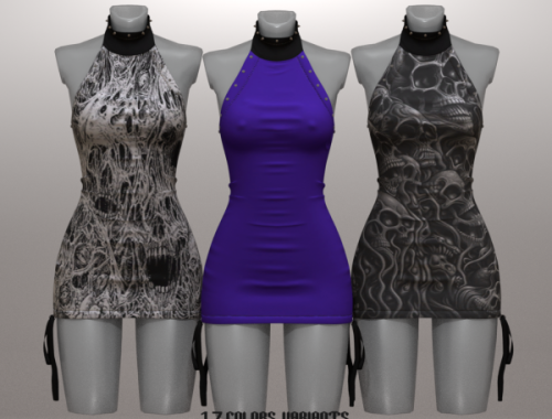 Isenara Goth Dress By Scepter