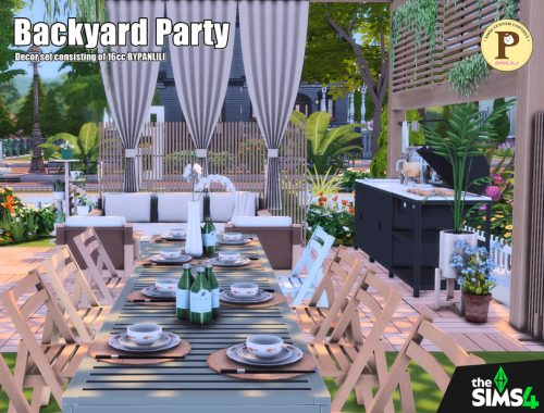 Ackyard Party Set By Panlili
