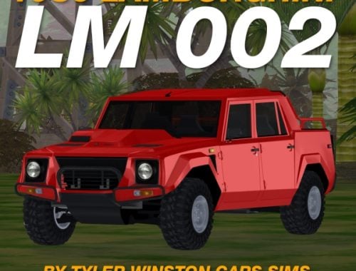 Tyler Winston Cars - 1986 Lamborghini Lm 002