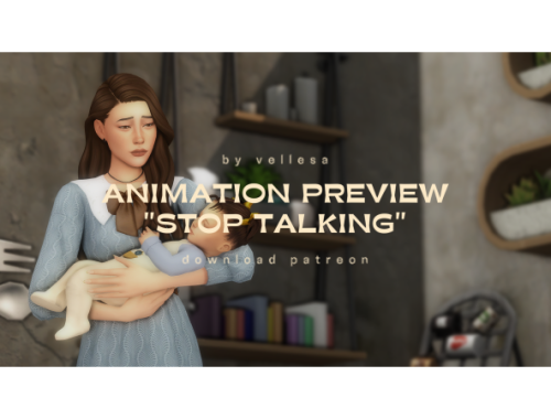 [vellesa] Animation - Rocking Baby