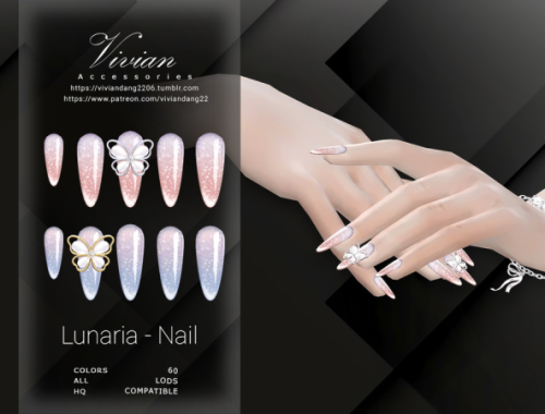 Lunaria - Nail By Viviandang
