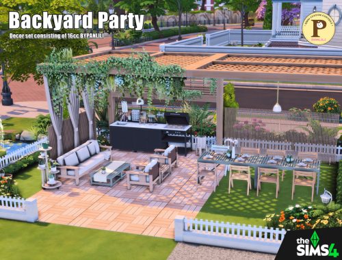 Ackyard Party Set By Panlili