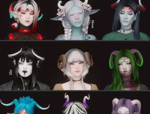 Fantasie Horns Rework By Eirwynadvets