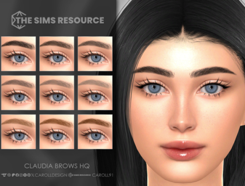 Claudia Brows Hq By Caroll912