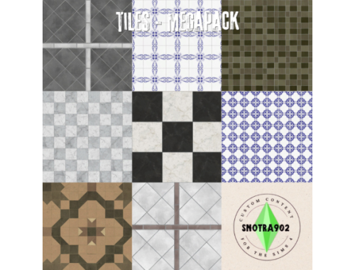 Tiles Floor - Megapack By Snotra902