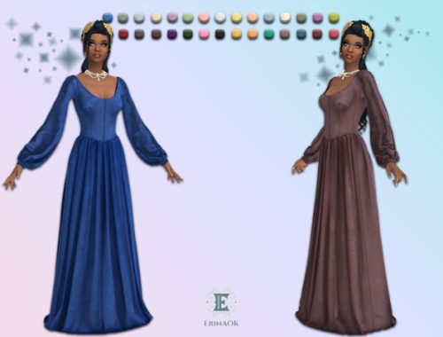 Erinaok Womens Medievalish Gown 052026