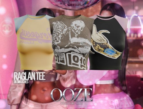 Ooze - Raglan Tee (gift)