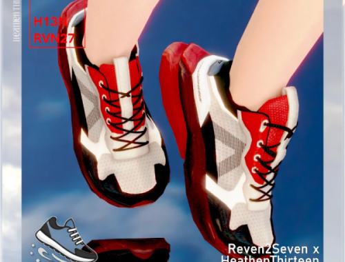 Child's Chunky Sole Heel Patch Streetwear Shoe
