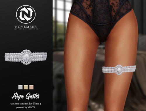 November - Arya Garter By Ventastudio