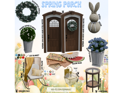 Spring Porch By Simvault
