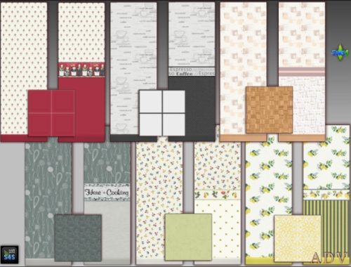 Kitchen Wallpapers And Floor