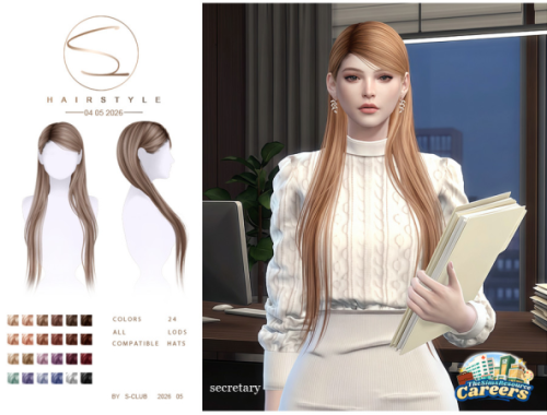 S-club Long Hairstyle-careers Collection By S-club