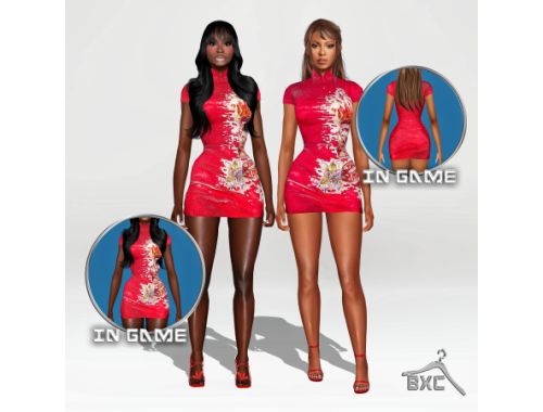 Cavalli Red 2003 Dress By Baddiexsimmer