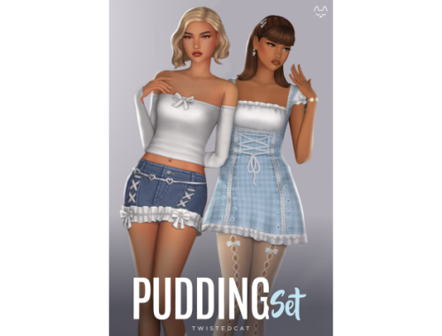 Pudding Set By Twistedcat