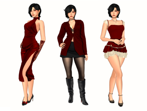 Ada Wong Inspired Lookbook By Bunnimiow